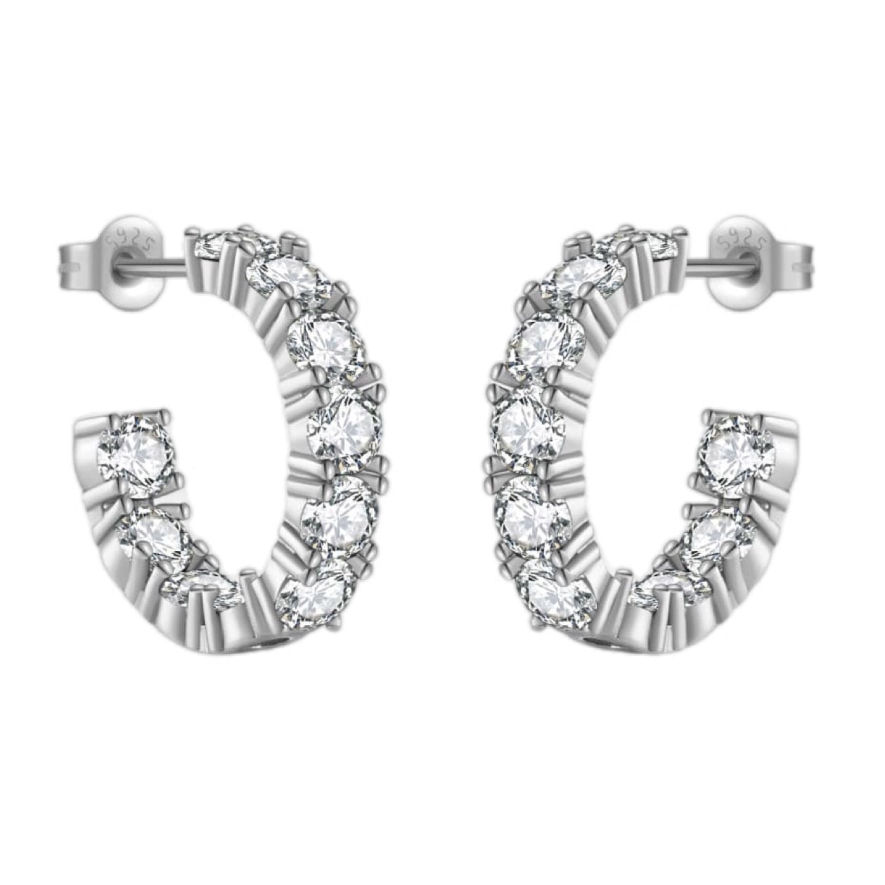 Luminous Luxe Hoop Earrings