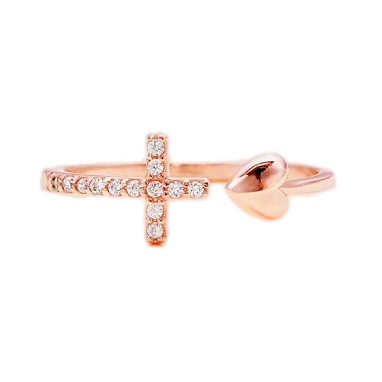 Radiant Devotion Open Ring