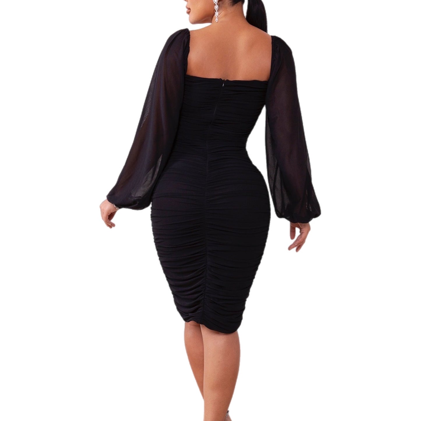 Ruched Bodycon Dress