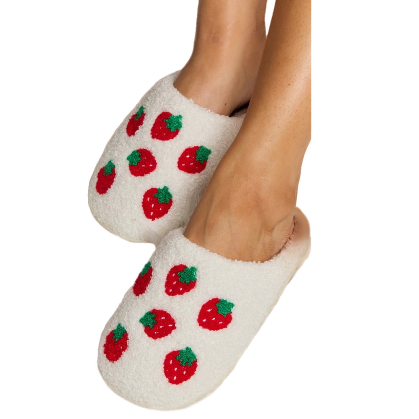 Melody Printed Plush Slippers