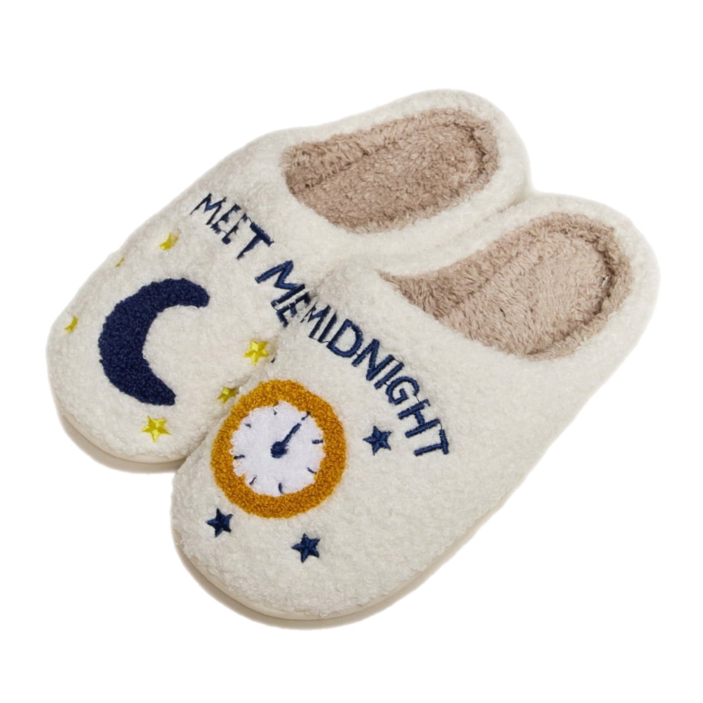 Melody Printed Plush Slippers