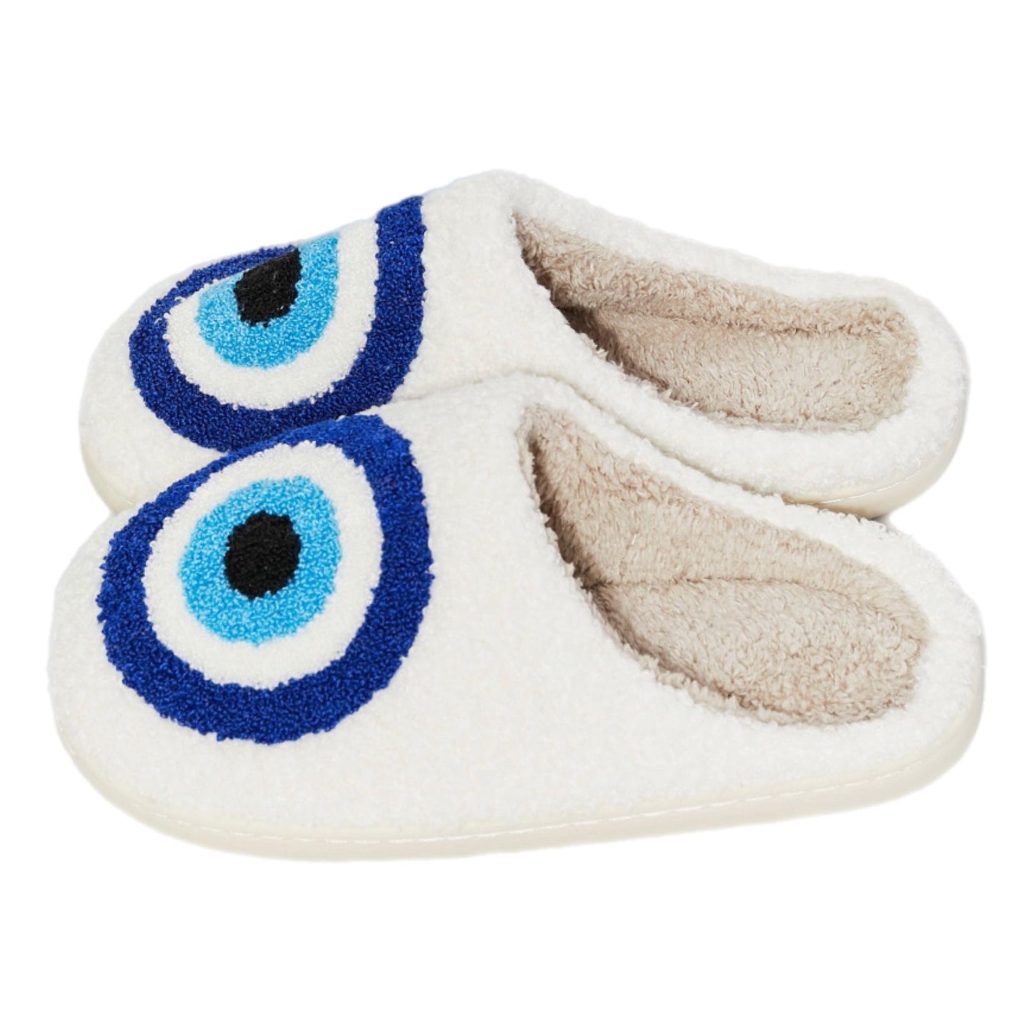 Evil Eye Plush Slipper