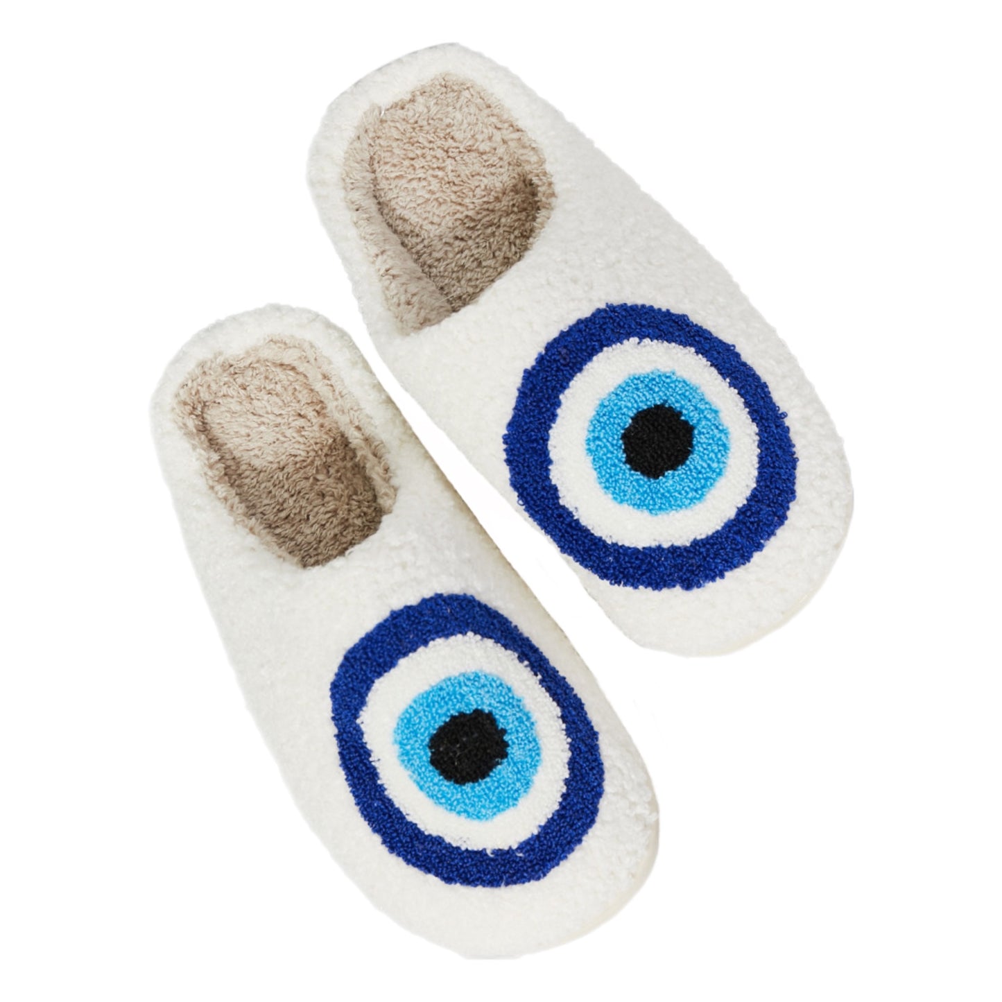 Evil Eye Plush Slipper