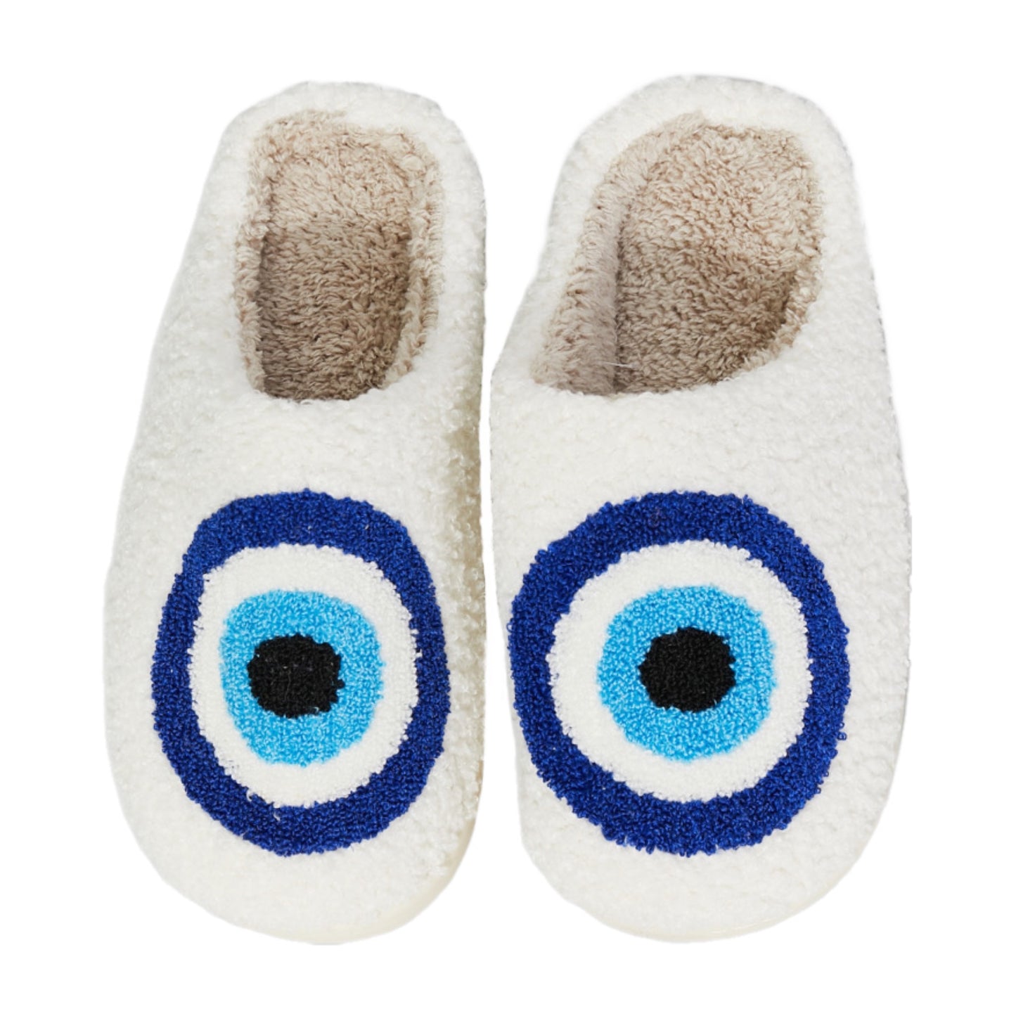 Evil Eye Plush Slipper