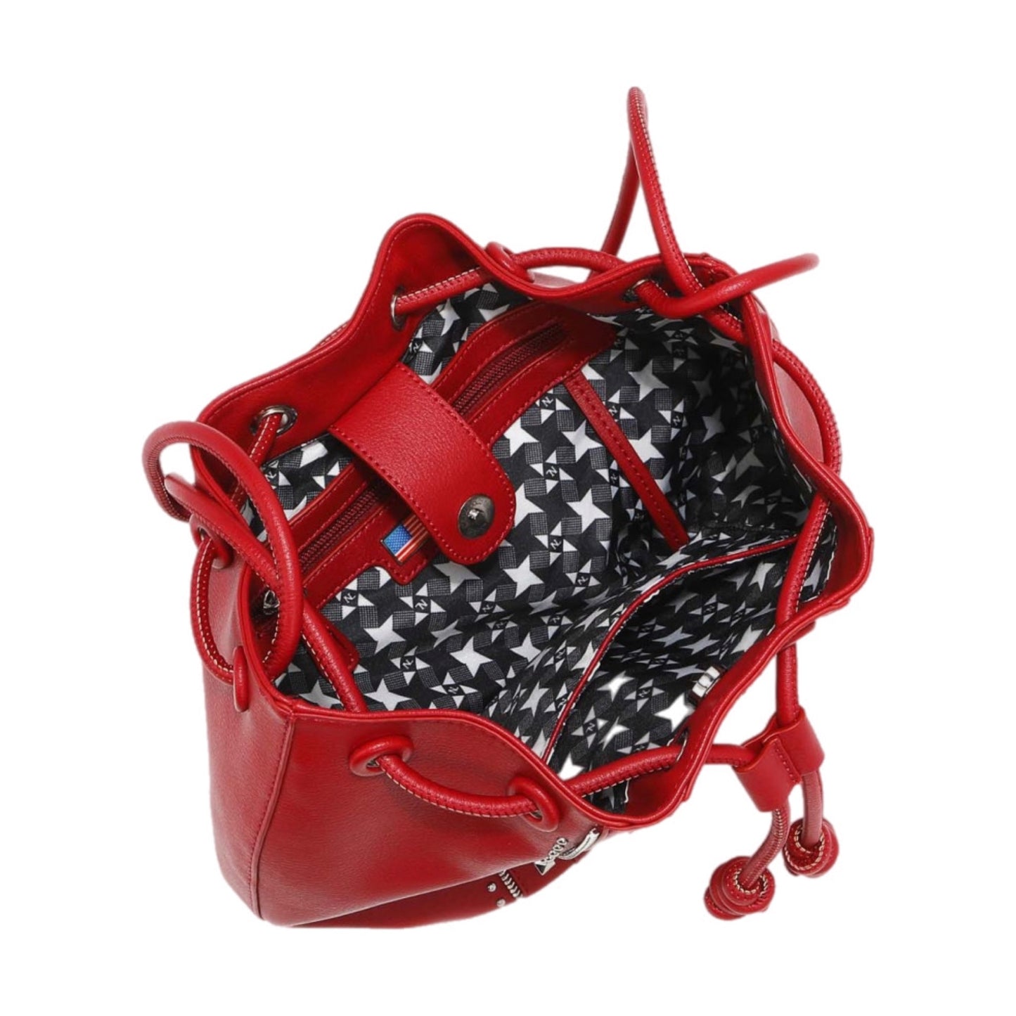 Amy Studded Bucket Bag