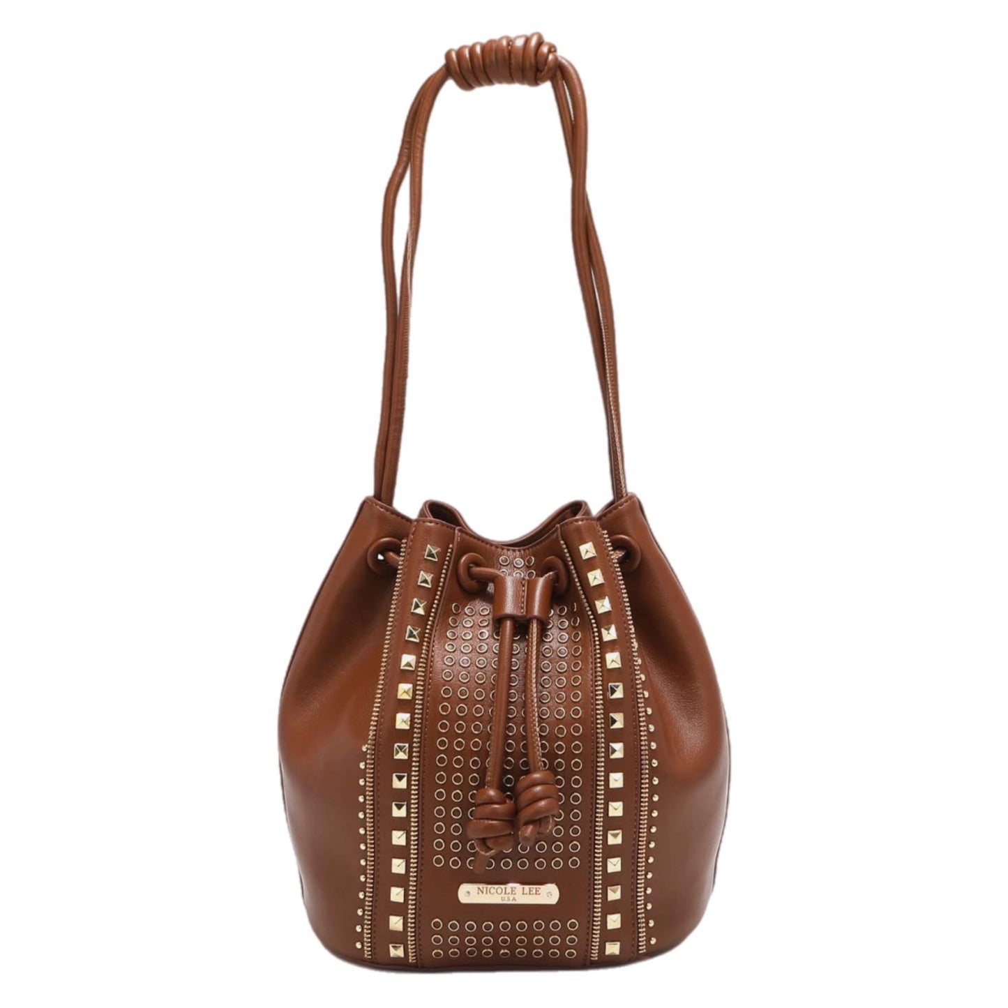 Amy Studded Bucket Bag