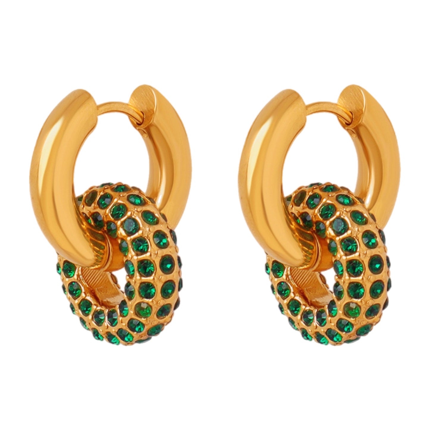 Double-Hoop Earrings