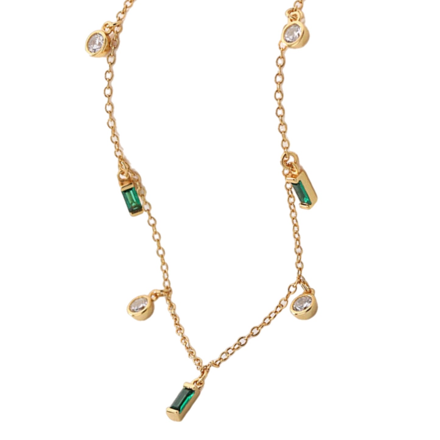 Gold Multi-Charm Necklace