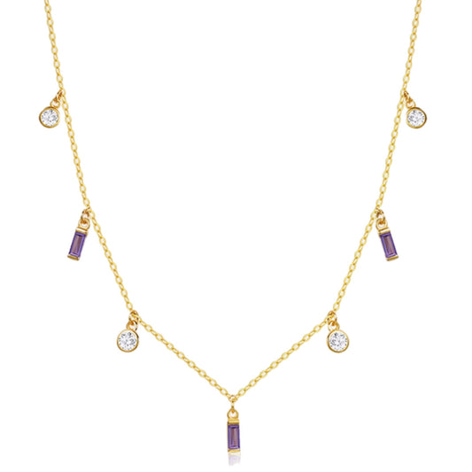 Gold Multi-Charm Necklace