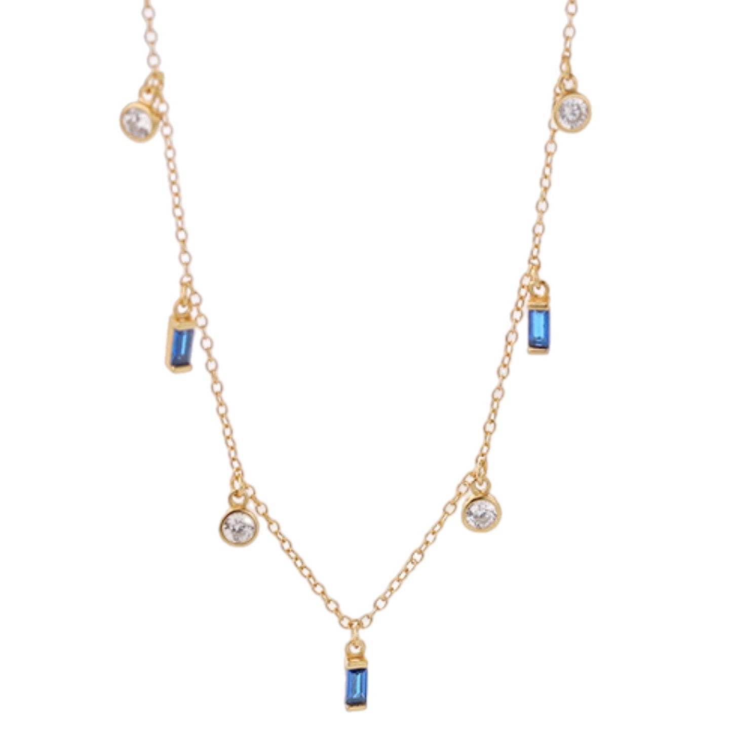 Gold Multi-Charm Necklace