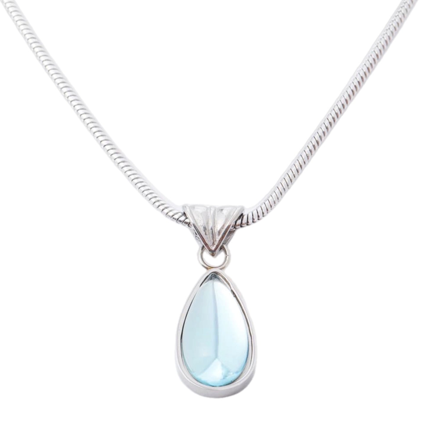 Teardrop Charm Necklace