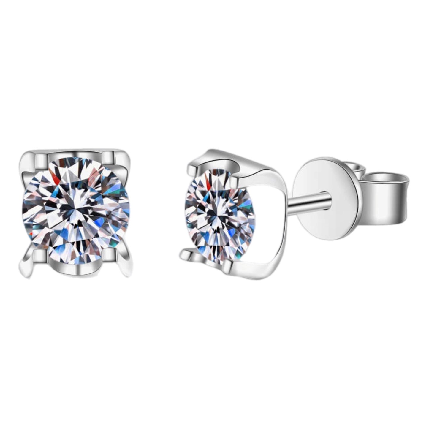 Moissanite Stud Earrings