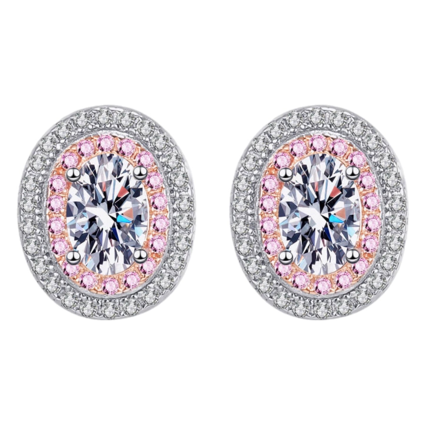 Moissanite Stud Earrings