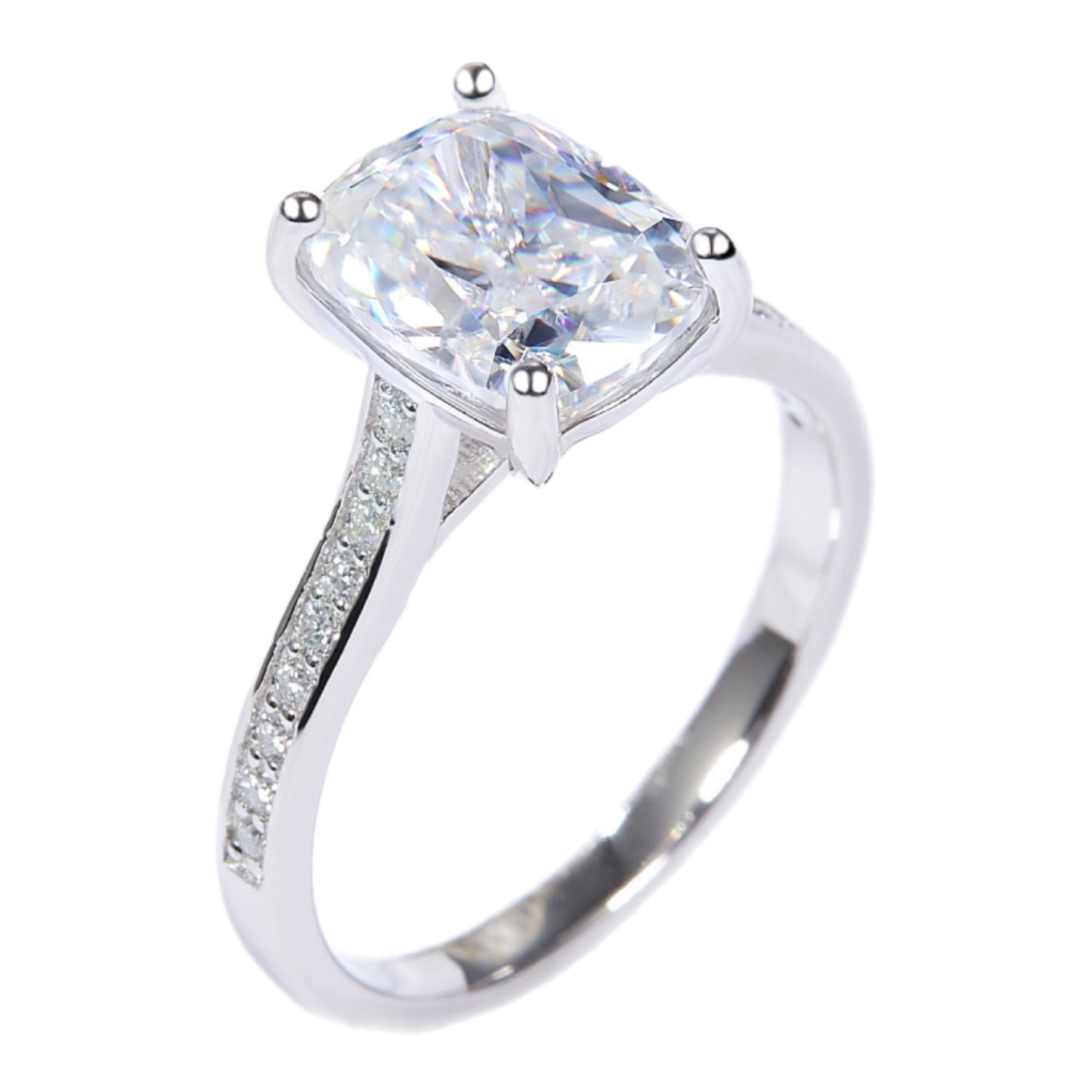 3 Carat Moissanite Ring