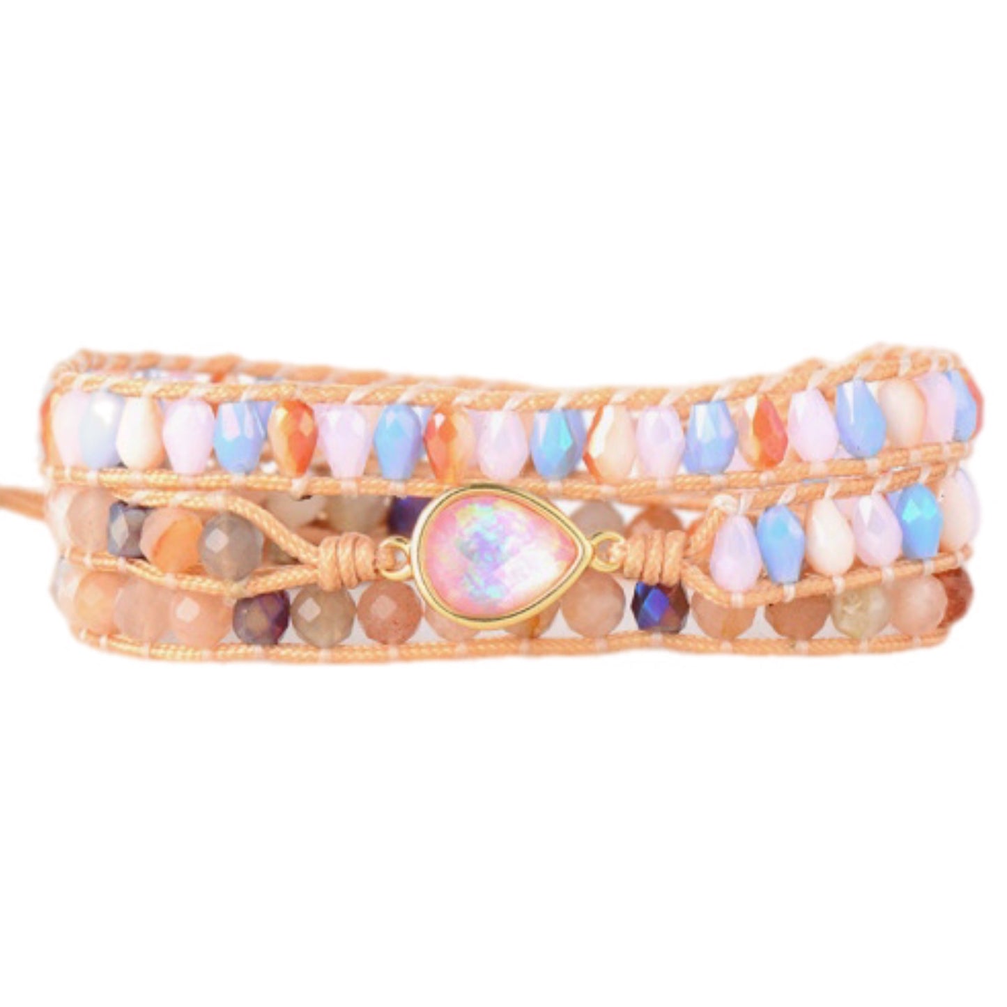 Opal Beaded Bracelet