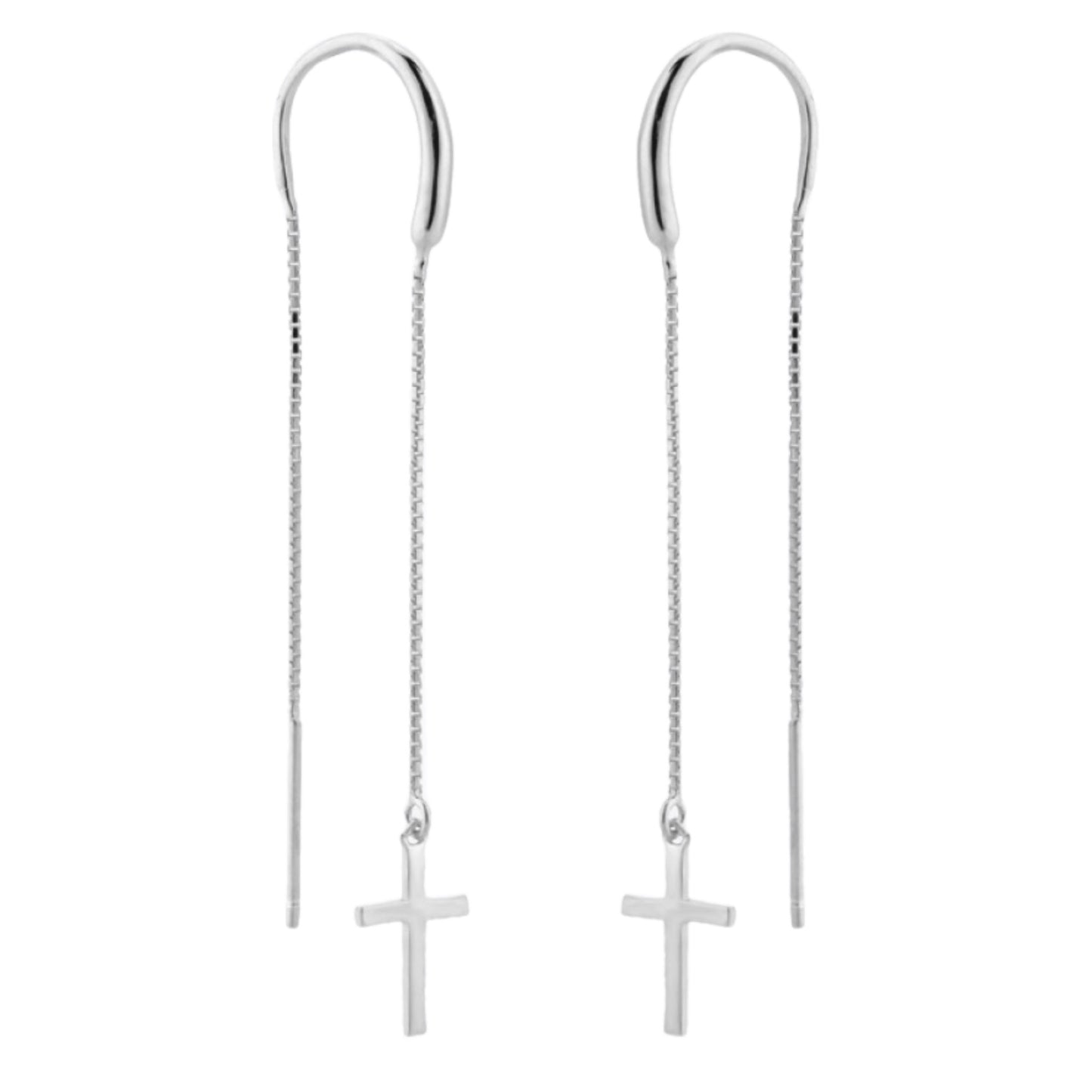 Cross Threader Earrings