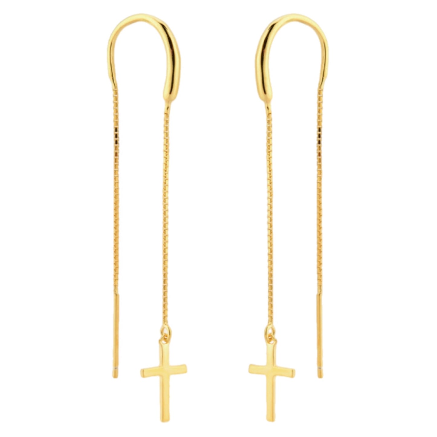 Cross Threader Earrings