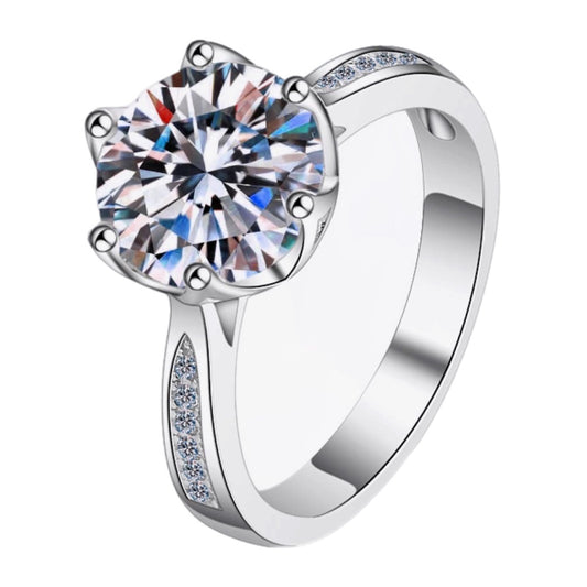 3 Carat Moissanite Ring