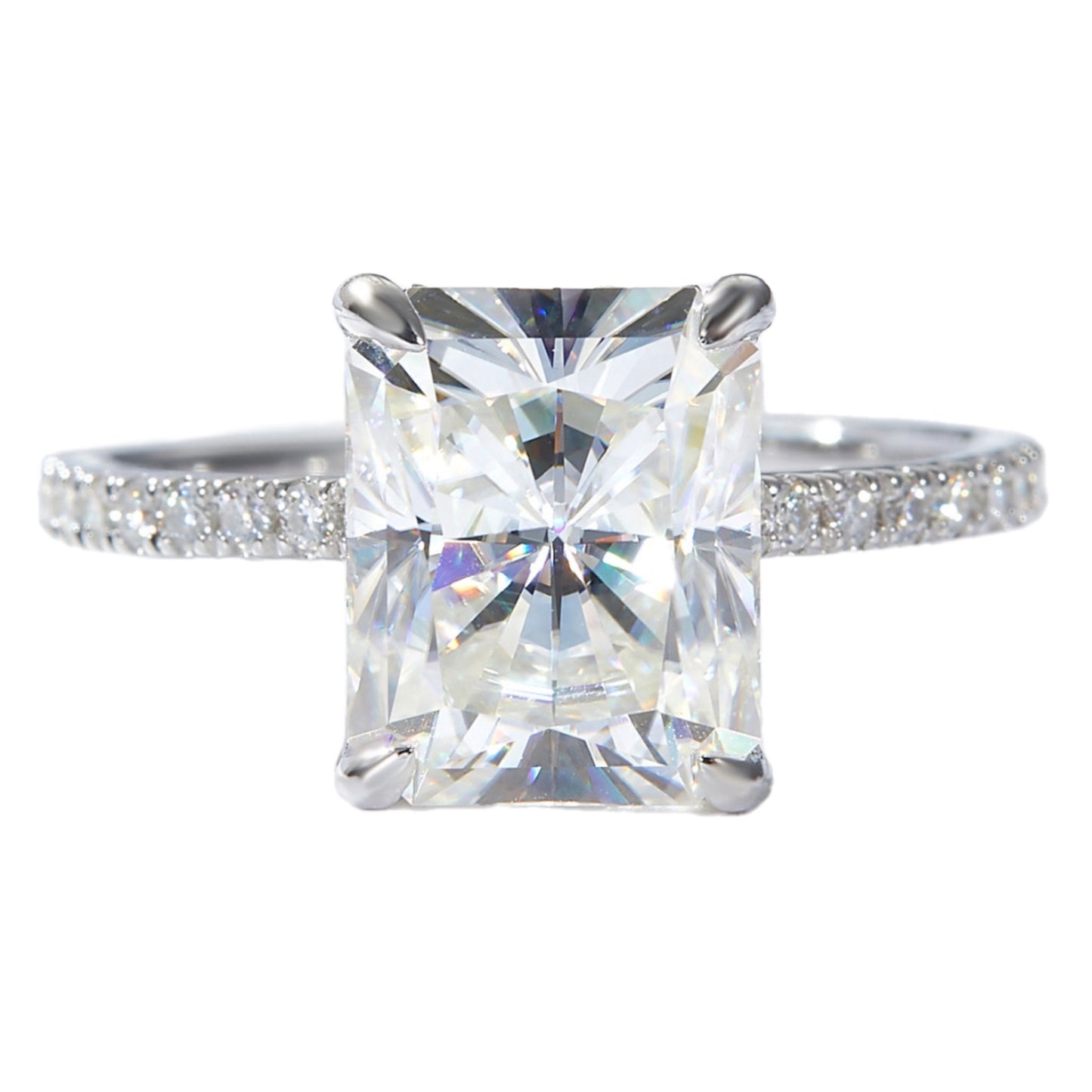 4 Carat Moissanite Ring