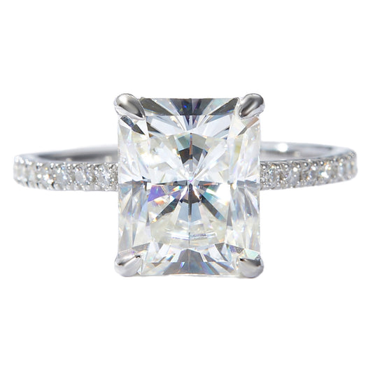 4 Carat Moissanite Ring