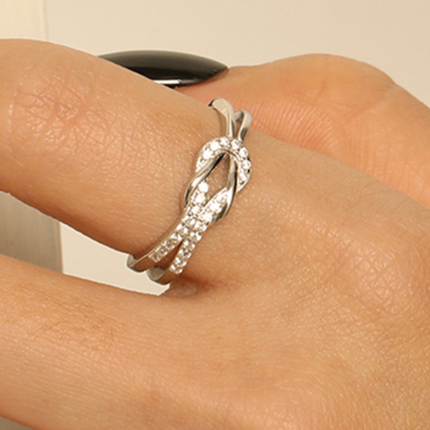 CZ Sterling Silver Ring