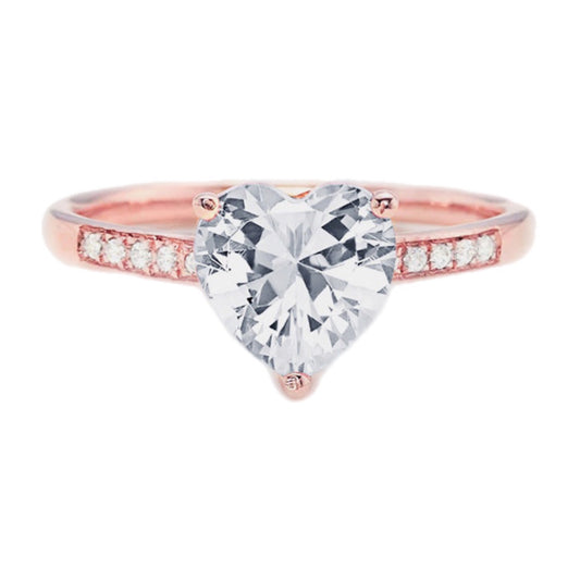 Heart CZ Ring