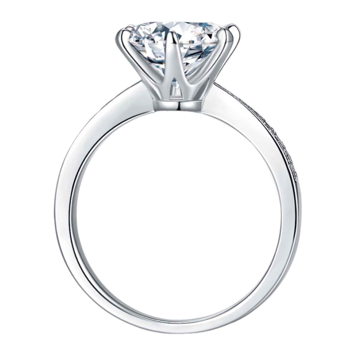 3 Carat Moissanite Ring