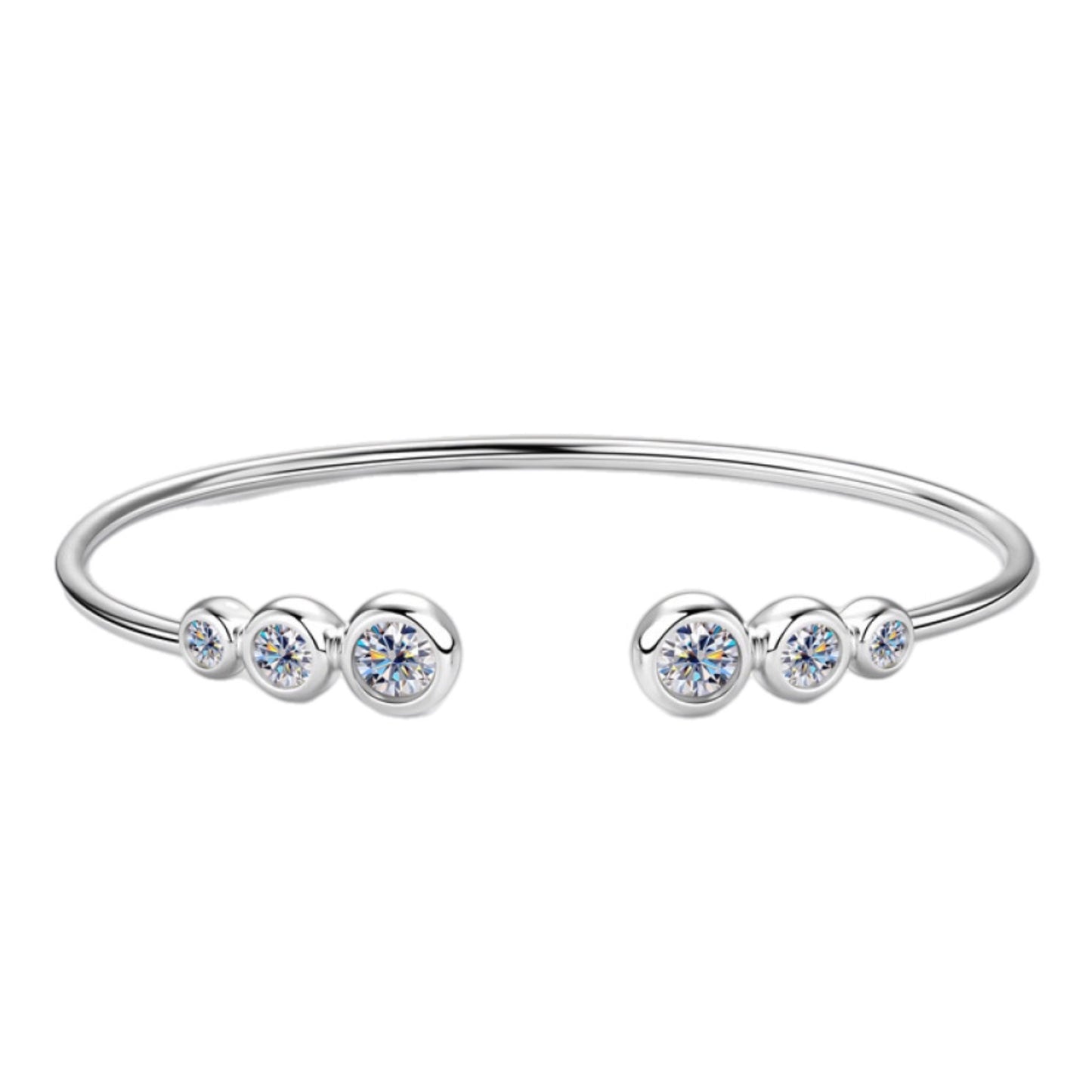 1.8 Carat Moissanite Bracelet