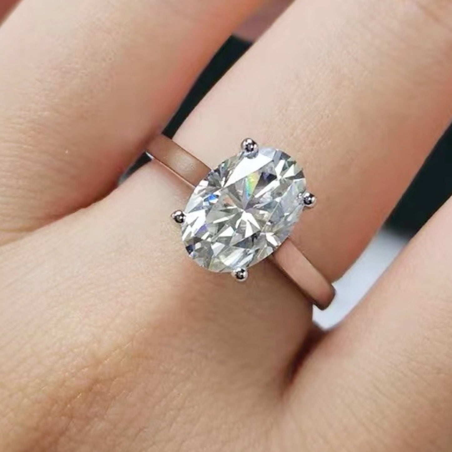 2.5 Carat Moissanite Ring