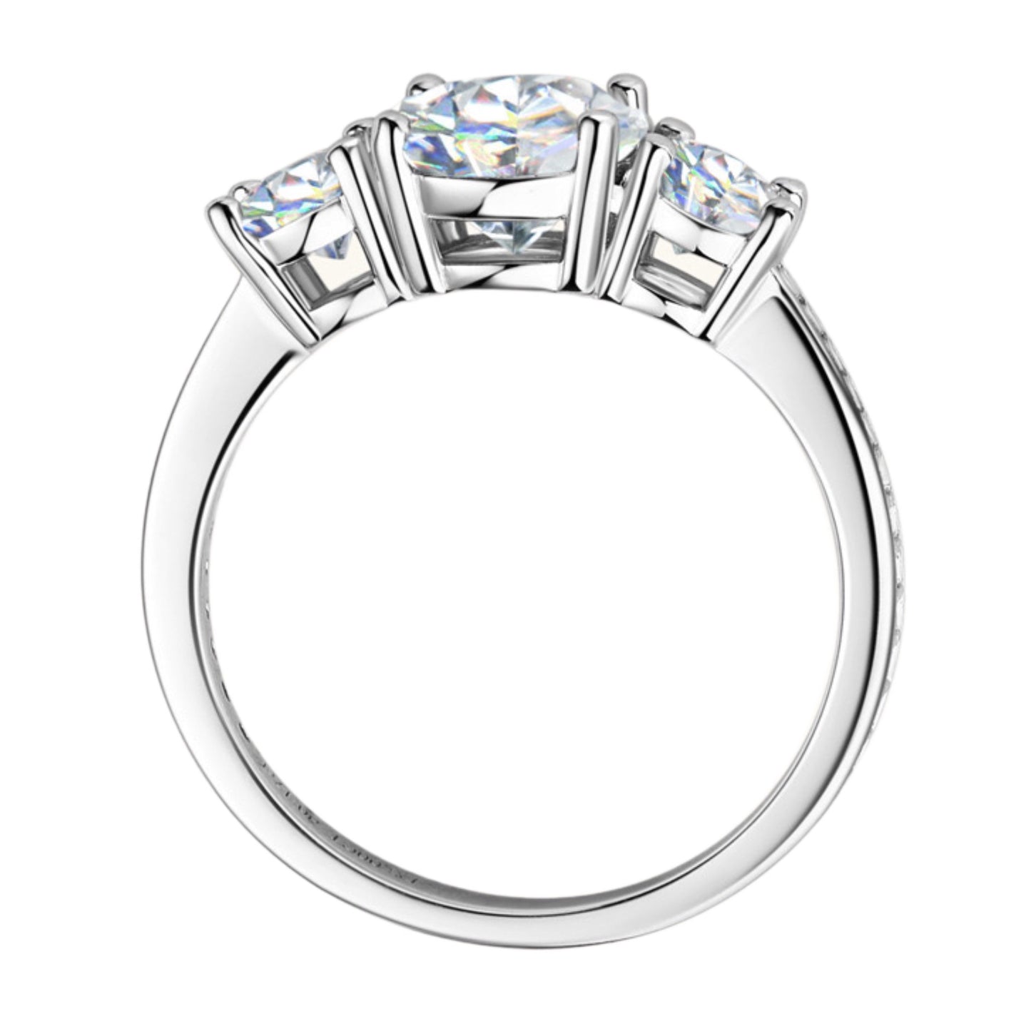 3 Carat Moissanite Ring