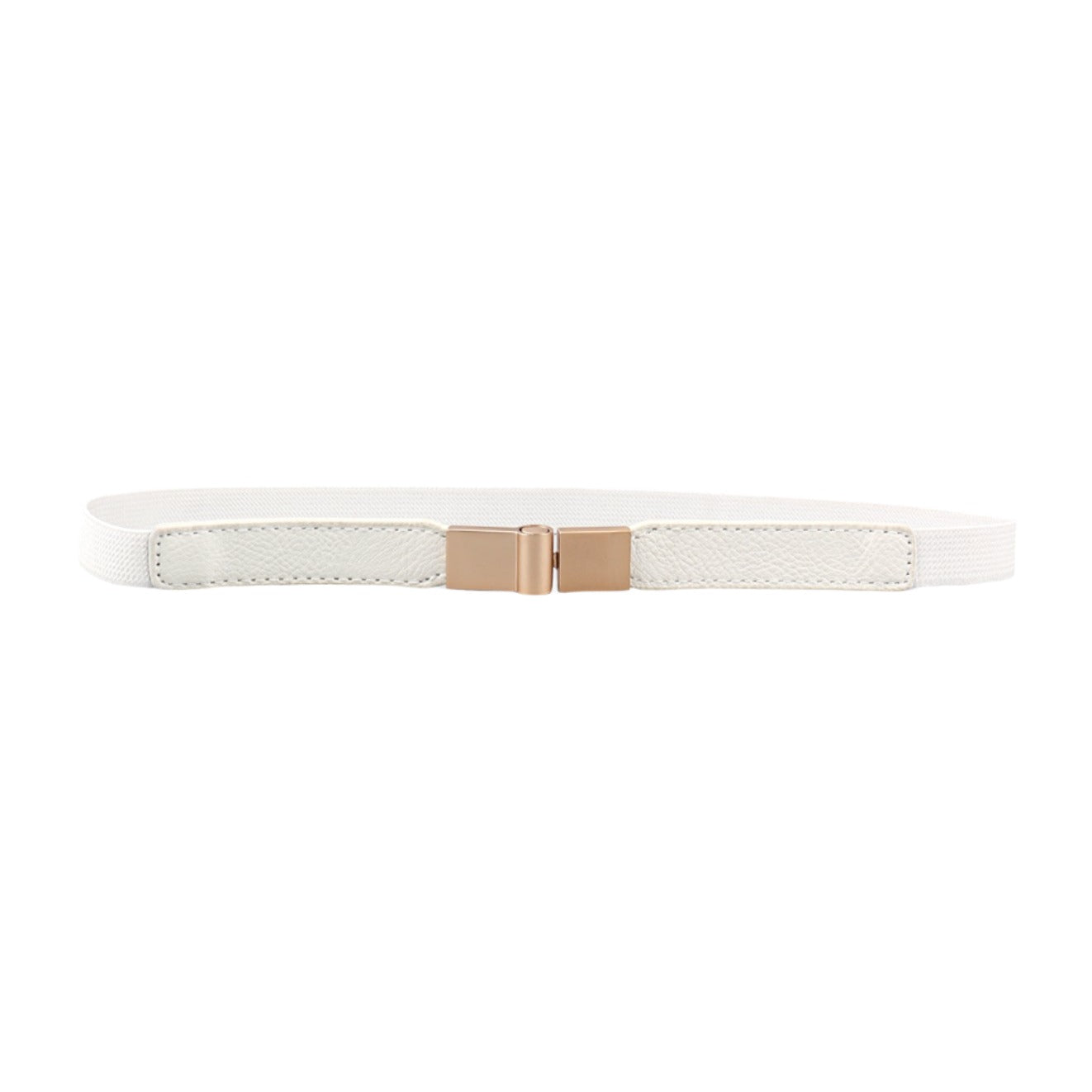 Vegan Elastic Skinny Belt