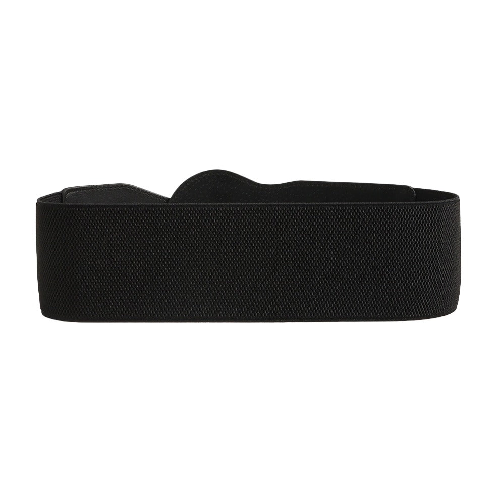 Metal Accented Vegan Leather Belt