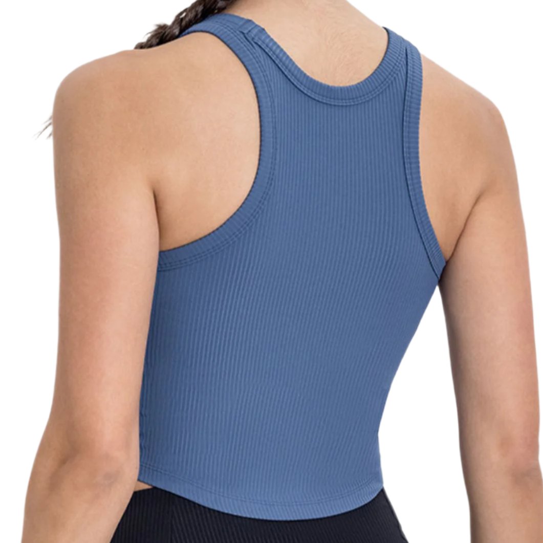 Round Neck Racerback Active Tank