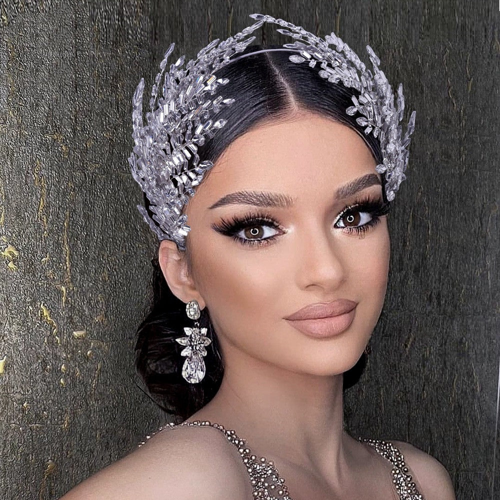 Silver Rhinestone Headband