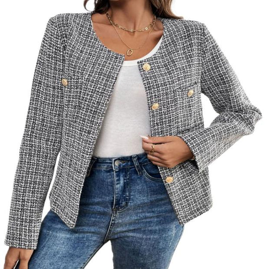 Plaid Blazer