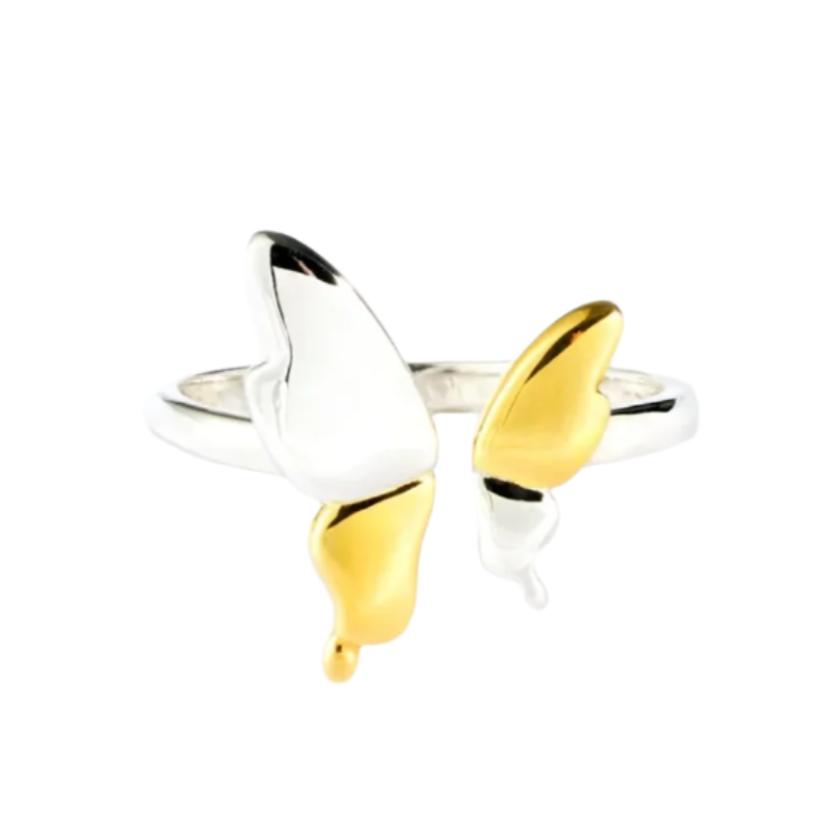 925 Sterling Silver Butterfly Ring