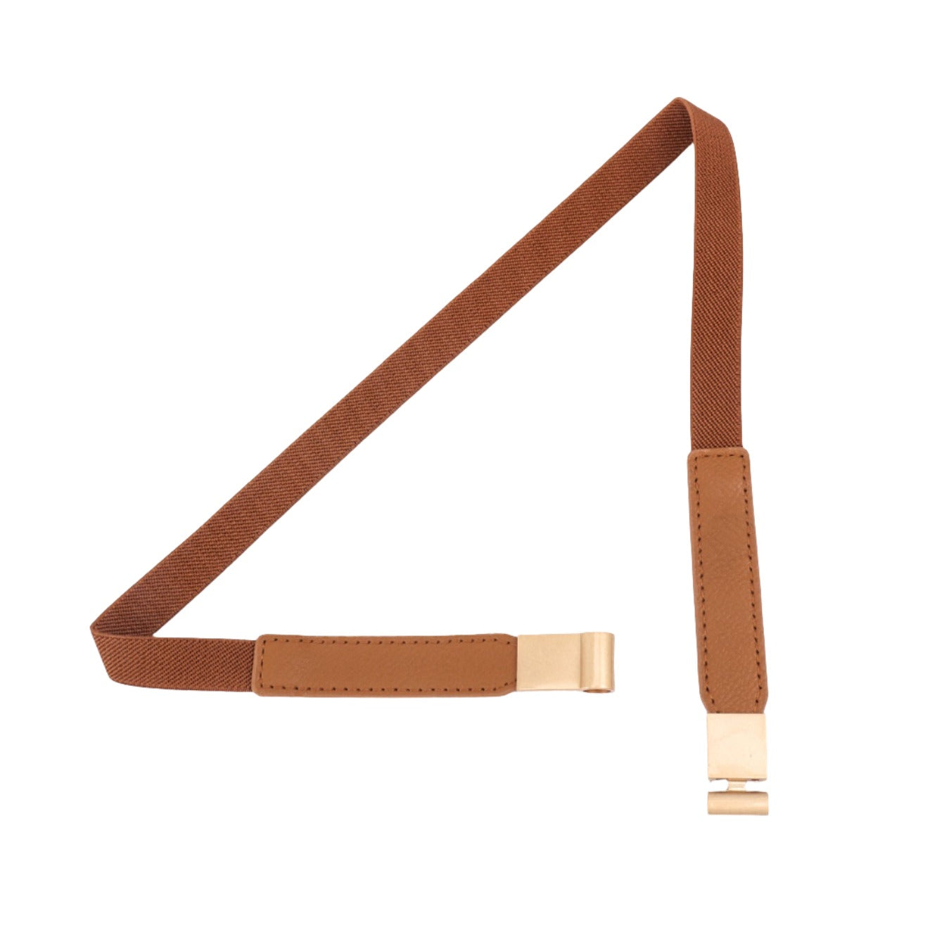 Vegan Elastic Skinny Belt