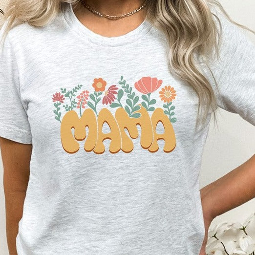 Plus Mama Flower Garden Spring Tee - Plus