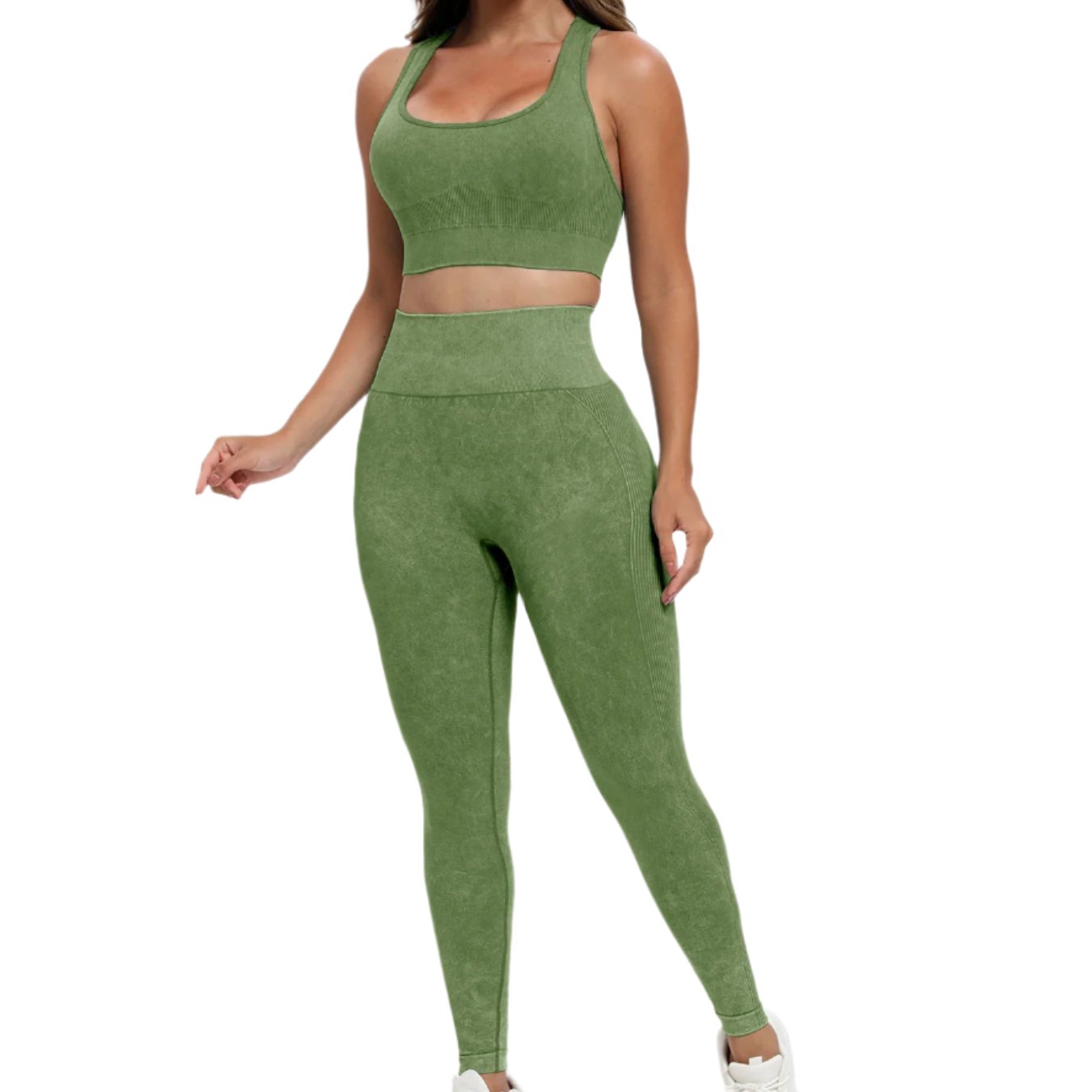 Scoop Neck Wide Strap Top & Pants Active Set