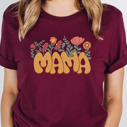 Plus Mama Flower Garden Spring Tee - Plus