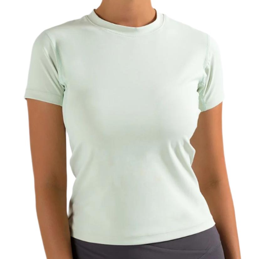 Round Neck Short Sleeve Sports T-Shirt