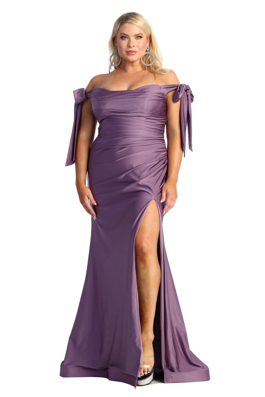 Sexy Off the Shoulder Long Evening Prom Gown