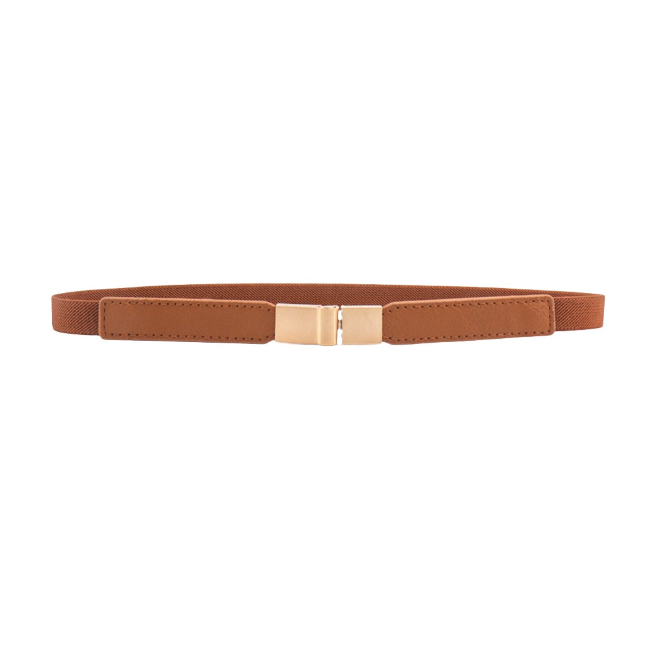 Vegan Elastic Skinny Belt