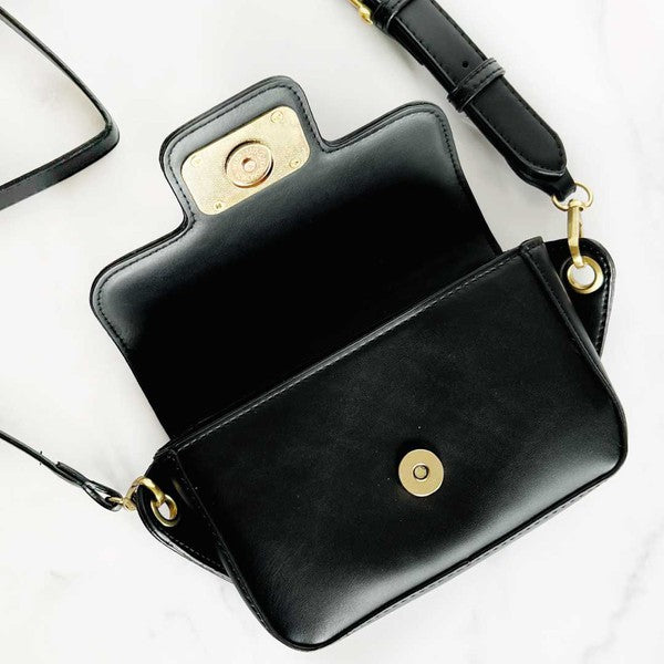 Vegan Leather Shoulder Bag