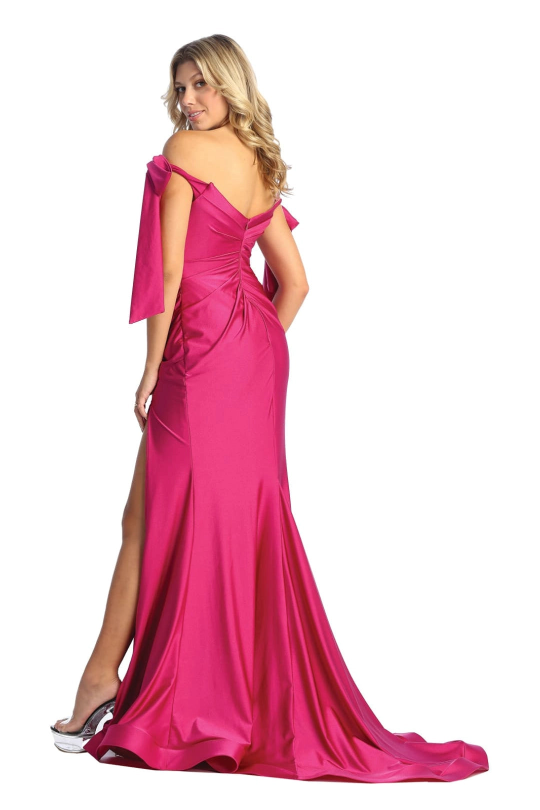 Sexy Off the Shoulder Long Evening Prom Gown