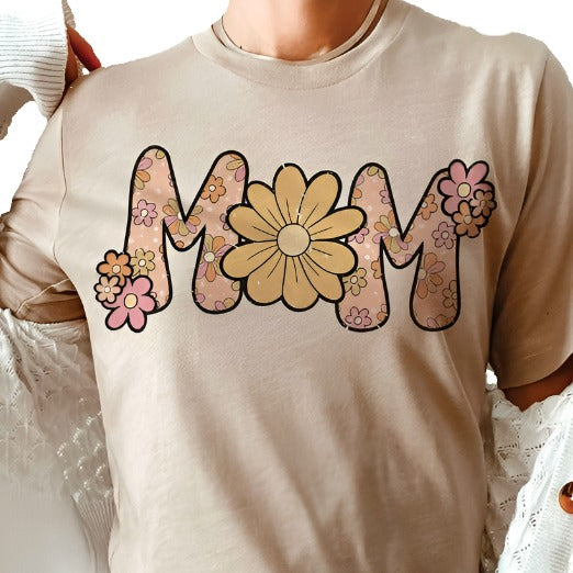 Floral Mom Graphic Tee