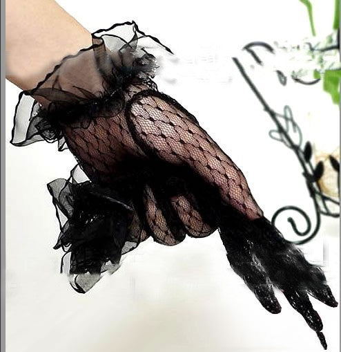 Lace Mesh Gloves