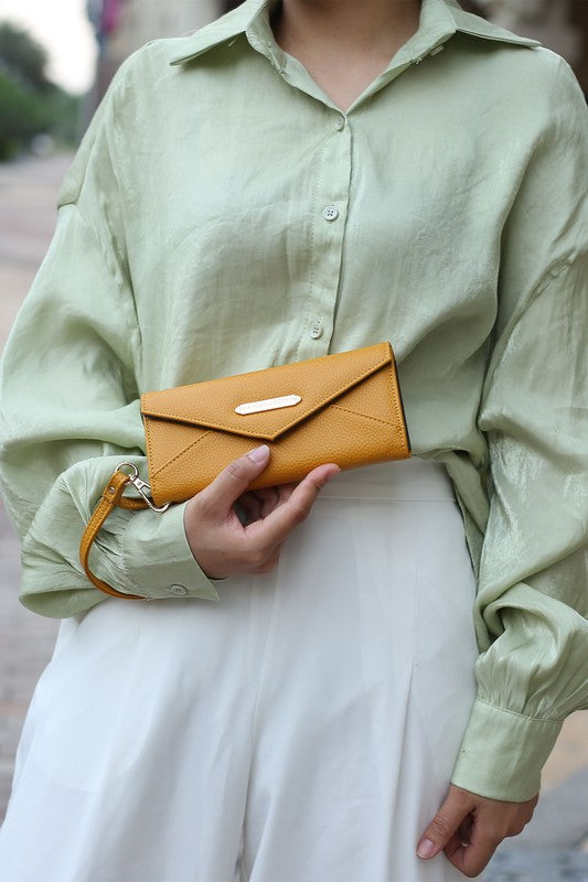 Vegan Leather Handbag & Wallet