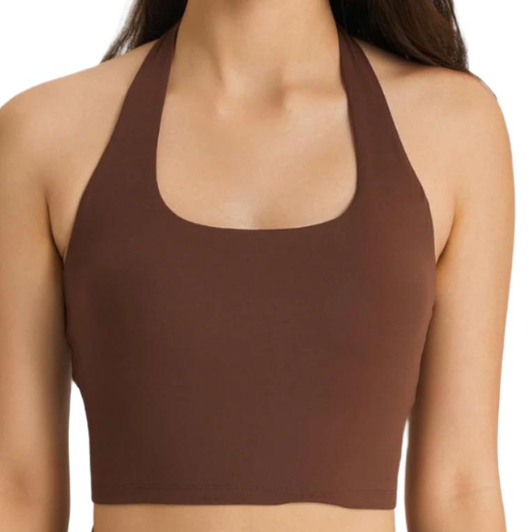 Breathable Halter Neck Sports Bra