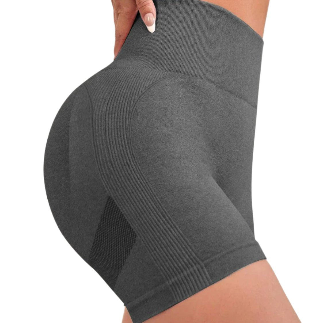 High Waist Active Shorts